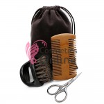 Set pentru ingrijirea bărbii din 3 piese, cu saculet pentru depozitare COMB01